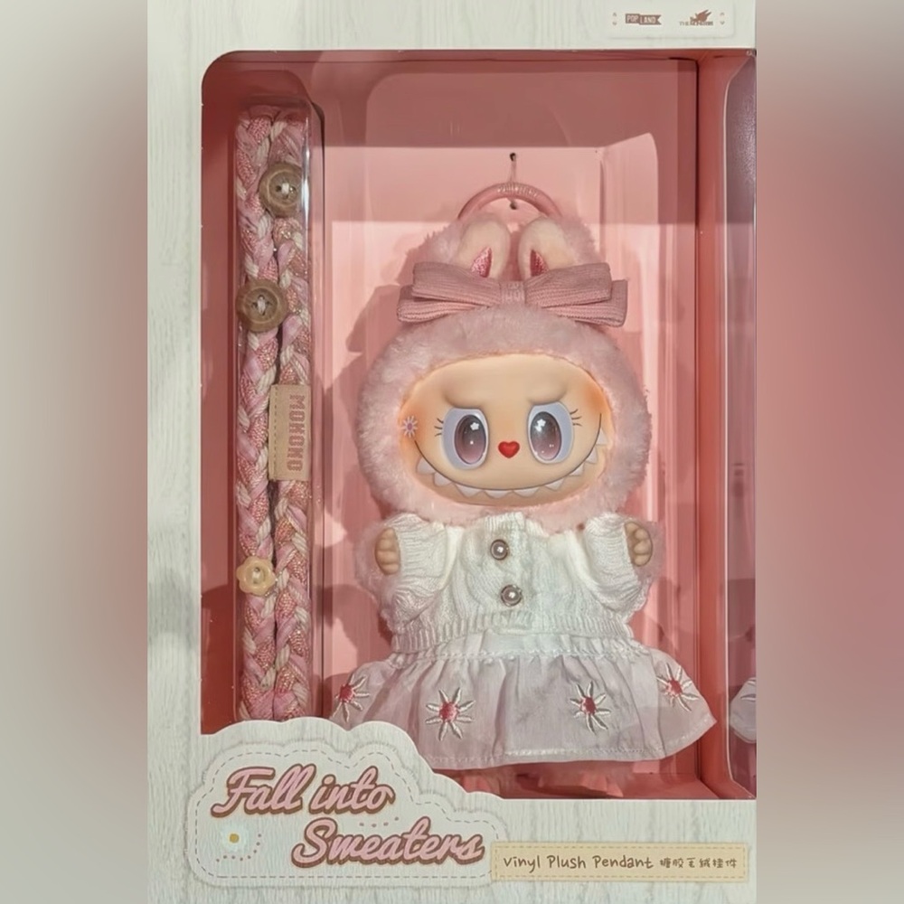❌SOLD❌ Pop Mart "The Monsters" Mokoko "Fall Into Sweaters" Vinyl Plush
